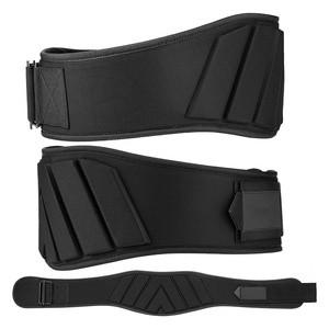 Auto Lock Weightlifting Neoprene Curved Gym Belts Back Lumbar Support Double <b>Padded</b> Fitness Belt Weight Lifting Belts - Product Image 4