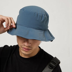 Sombrero de Pescador de Lona con Peluche Sintético Rosa, Color Sólido, Casual, Cálido para Invierno, Unisex, para Adultos - Product Image 2