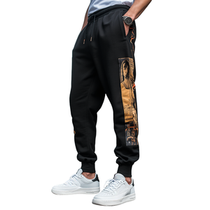 Pantalones Deportivos de Verano para Hombre PINCO SPORTS, con Diseño Serigrafiado, Mezcla de Poliéster/Algodón, Cintura Elástica - Product Image 3