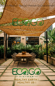 Wholesale 100% Natural Coir <b>Shade</b> Sail | Handmade Coconut Fiber Sun <b>Shade</b> for Garden Patio & Resort - Product Image 4