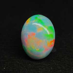 Natural Ethiopian Fire <b>Opal</b> Cabochon Oval Gemstone Wholesale Loose <b>Opal</b> October Birthstone Jewelry - Product Image 6