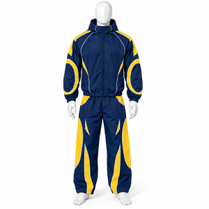 Conjunto de Chándal de Alta Calidad con Logotipo Personalizado, Resistente al Agua, Ajustable y de Talla Grande, Venta al Por Mayor - Product Image 3