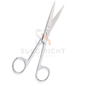 Ciseaux chirurgicaux vétérinaires manuels en acier inoxydable certifiés CE, réutilisables, personnalisables – Instruments chirurgicaux de qualité supérieure – Offre spéciale - Product Image 5