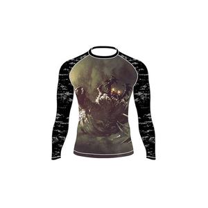 <b>MMA</b> <b>Rash</b> <b>Guard</b> Design Your Own Sublimation Compression Shirt Bjj Rashguard Custom Printed T-shirt - Product Image 5