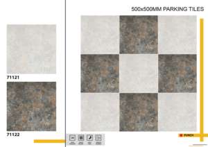 Baldosas para Estacionamiento Resistentes a la Intemperie 500X500MM Fabricadas para Soportar Variaciones de Temperatura, Humedad y Presión Vehicular Continua - Product Image 3
