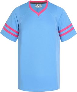 เสื้อยืดฟุตบอลโพลีเอสเตอร์พิมพ์ลายโลโก้เชลซีสำหรับผู้ชาย - Product Image 4