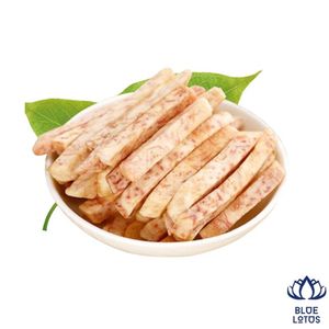 Bandes de taro séchées écologiques de haute qualité, riches en fibres |   Collation croustillante et naturelle la plus vendue, directement de l'usine - Product Image 1