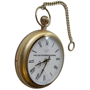 Montre de poche en métal de bonne qualité, design léger, meilleur chronomètre, montre pendentif avec finition dorée - Product Image 1