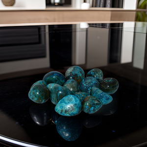 Pierres précieuses d'azurite naturelle polie de qualité supérieure, pierres roulées, pierres d'agate cristalline pour bijoux féminins - Vente en gros à chaud - Product Image 5