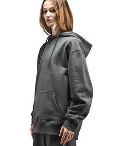 Sudadera con Capucha Oversize Unisex de Invierno de Alta Calidad al por Mayor, 100% Algodón Polar, Bordada, con Hombros Caídos, Transpirable, con Marca de Agua - Product Image 2