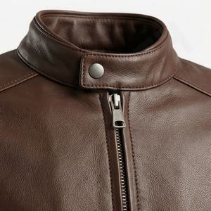 Blouson de moto en cuir de haute qualité en cuir de vachette avec panneaux Samtex quadri-directionnels, équipement de protection pour motards, couleur personnalisable - Product Image 4