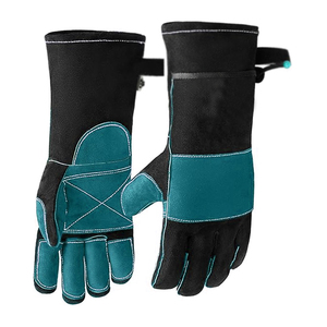 Best Hot Sale <b>Long</b> Arm Cuff Hand Protection Welding Work <b>Gloves</b> Heavy Duty Cowhide Leather Safety Welder Working <b>Gloves</b> - Product Image 2