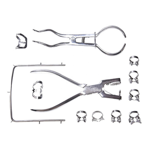 Instrumentos Quirúrgicos de Acero Inoxidable, Kit de Pinzas para Dique de Goma Dental, Juego de Perforadores, Instrumento Certificado CE Clase I - Product Image 6