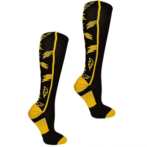 Custom Design Printed Equestrian Socks Comfortable Long Length Horse Riding <b>Knee</b> <b>High</b> Socks Available In All Design & Sizes - Product Image 1
