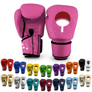 Gants de boxe personnalisés en gros pour l'entraînement et le sparring, en cuir durable, ajustement confortable, pour MMA, Muay Thai, Kickboxing - Product Image 1
