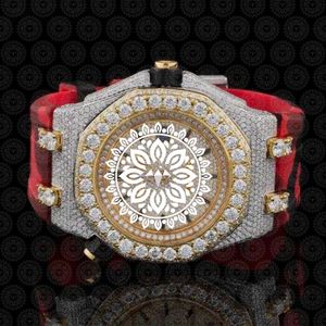 Luxury Stainless Steel <b>Watch</b> 42mm Analog <b>Mechanical</b> Luminous Men Fashion Red Leather Band Sapphire Crystal Case - Product Image 1