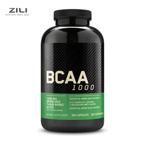 Cápsulas de BCAA Naturales para Recuperación Muscular de Marca Privada, Suplementos de Aminoácidos para Cápsulas de BCAA - Product Image 1