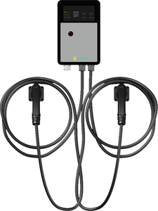 Cargador para Vehículos Eléctricos de 7kW, 220V, Monofásico, de Pared o Poste, CA 32A, Impermeable, con Dos Conectores de Carga, Vidrio Templado y Aleación de Aluminio - Product Image 2