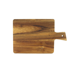 Planche à découper ronde en bois personnalisée avec logo, multifonctionnelle, en bois naturel, avec poignée, pour la cuisine, planche à découper pour fromage - Product Image 4