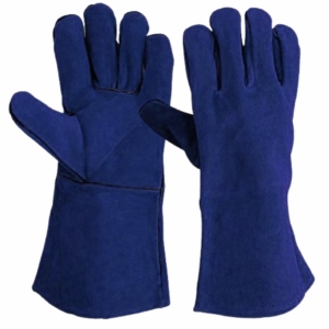 Gants de soudure en cuir de vachette de haute qualité, réfléchissants, pour la sécurité industrielle, la construction et la lutte contre les incendies - Product Image 2
