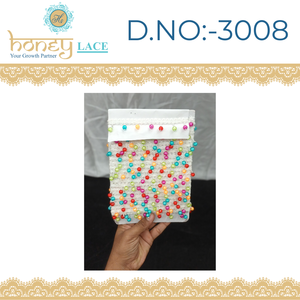 Accessoires de Mariage en Dentelle JARI Écologique Brodée Florale Colorée avec Détails Intricats et Motifs 3D (Chaussures) - Product Image 2