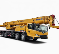 Grue sur camion Xugong 70 tonnes d'occasion de marque réputée – Grue de levage haute performance