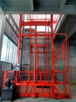 Anpassbare Lagerhaus-Warenlift Fracht-Aufzug Industrie-Aufzug Hydraulischer Kleiner Lastenaufzug