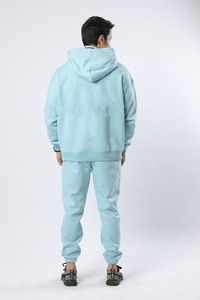 Hoodie Jogger Tracksuit Set Streetwear Unisex Vintage Y2K Cotton Fleece Custom Logo OEM ODM Supplier - Product Image 5