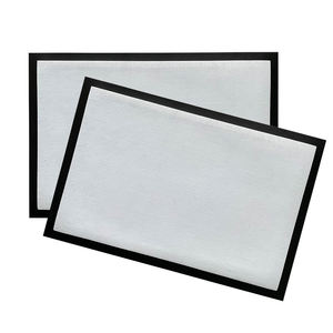 Solid Rectangle Microfiber Bath <b>Mat</b> With Rubber Backing Anti Slip Minimalist Design <b>For</b> <b>Bathroom</b> Use - Product Image 1