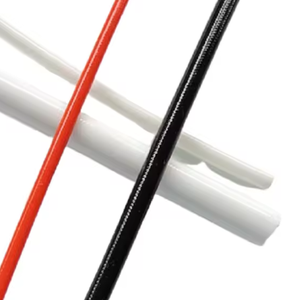 Manchon en fibre de verre caoutchouté silicone haute tension RoHS Reach UL, tube en fibre de verre, tube en fibre de verre recouvert de silicone - Product Image 4