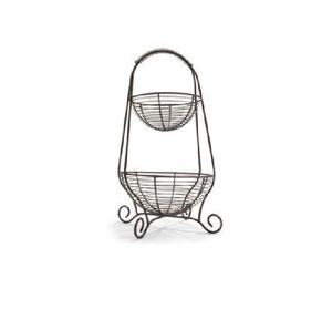 Panier de rangement de comptoir de cuisine en fil de fer, étagère à fruits et légumes à plusieurs niveaux, durable, taille et forme personnalisables, le plus tendance - Product Image 5