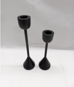 Juego de candelabros de Metal de granja antigua, Decoración de mesa hecha a mano personalizada para fiestas de cumpleaños de Navidad para el hogar - Product Image 1