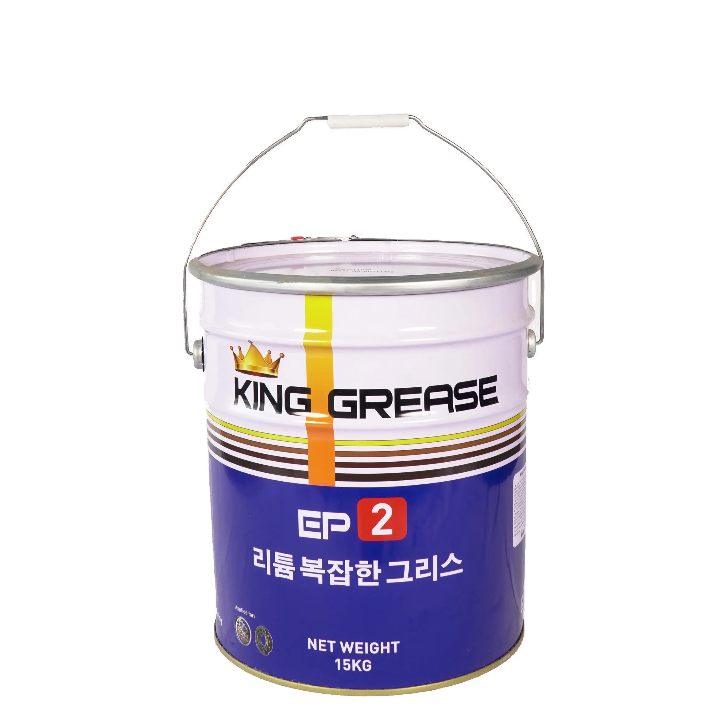 KING GREASE LITHIUM EP2 Fabricante vietnamita, formulado con aceite base Grupo III y OEM disponible Lubricación de rotación.