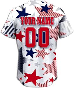 Jersey de béisbol de alta calidad, ropa deportiva personalizada con número de equipo, de manga corta, sublimación, de Softball, venta al por mayor - Product Image 5