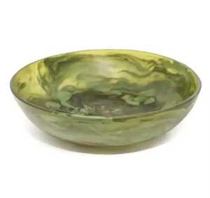 Bol de service en résine de qualité supérieure, fourni par l'usine, bol à salade personnalisé, bol décoratif en résine pour aliments et fruits, vaisselle en résine. - Product Image 2