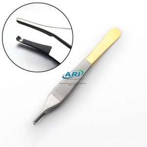 Pinzas Adson de 12 cm, Instrumento Quirúrgico de Precisión de Acero Inoxidable, Herramienta Quirúrgica Médica Reutilizable - Product Image 1