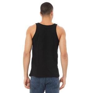 เสื้อกล้าม BELLA+CANVAS 3480 รุ่น Unisex Jersey ผ้าถักเนื้อนุ่ม ระบายอากาศได้ดี สีดำ ผ้าฝ้าย ทรงคลาสสิค ใส่สบาย เหมาะสำหรับออกกำลังกาย - Product Image 4