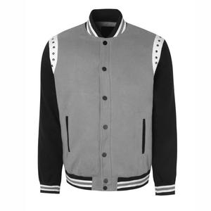 Chaqueta Bomber Negra Clásica para Hombre, Chaqueta de Acabado Liso de Aspecto Clásico para Uso Diario - Product Image 5
