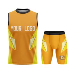 Uniforme de football 7v7 personnalisé avec broderie à double couture et impression par sublimation |   Shorts en jersey OEM en gros - Product Image 1