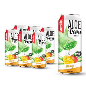 Aloe vera natural de Vietnam de alta calidad y barato, lata de zumo de maracuyá de 500ml del fabricante JB'FRESH Beverage GMP - Product Image 2