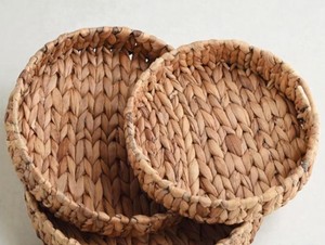 Panier de service en rotin fait main de haute qualité pour la cuisine, la salle à manger, l'hôtel, le café, la présentation sur table - Product Image 4