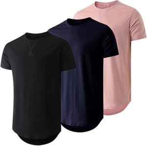 T-shirt pour homme en coton 100% écologique respirant, imprimé en sérigraphie, service OEM, prix de gros abordable - Product Image 6