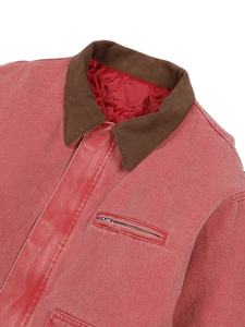 Chaqueta informal de trabajo de invierno vaquero Retro para hombre, ropa de trabajo de lona, chaquetas de trabajo vaqueras cómodas, chaqueta de calle de moda de invierno - Product Image 3