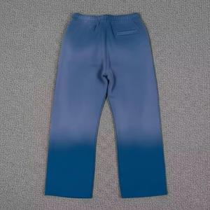 Custom Solid Color Puff Print Heavyweight <b>Drawstring</b> Waistbelt Baggy Sweatpants - Product Image 4