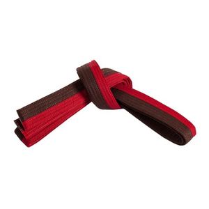 Wholesale Custom Double Color Karate Taekwondo Training <b>Belt</b> with Durable Double Wrap Design for sale OEM - Product Image 5