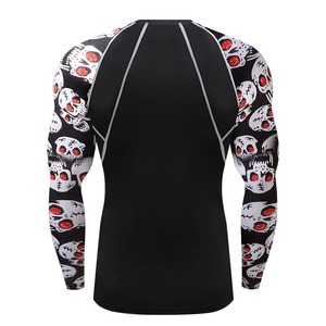 Tenue d'entraînement de combat de qualité supérieure, Rash Guard personnalisé pour homme en vente, Rash Guard pour homme coupe ajustée fabriqué en usine, Vente en gros personnalisée - Product Image 2