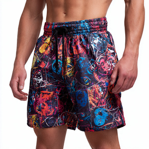 Pantalones Cortos Deportivos para Hombre con Cintura Ajustable, para Boxeo y Combate, Sublimados, Combinables - Product Image 3