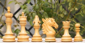 Jeu d'échecs en bois fait main de qualité supérieure, série Dragon, pour l'extérieur, avec personnalisation, couleur marron, pliable, respectueux de l'environnement - Product Image 2