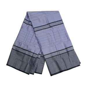 Sarong de Algodón a Cuadros Azul Púrpura de Alta Calidad para Hombre, Ajuste Cómodo, Diseño Tradicional, Lavable, para Uso Diario - Product Image 5