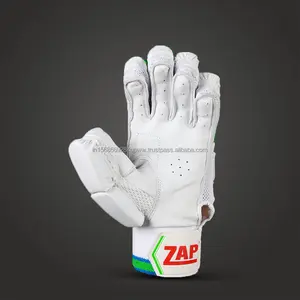 Diseño ergonómico y material transpirable ZAP Guantes de bateo de cricket de neón para uso de cricket basado en el rendimiento de la India - Product Image 3